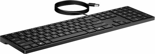 HP 320K Само клавиатура Английски US Черен