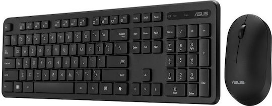 Asus CW100 Copilot Ασύρματο Σετ Πληκτρολόγιο & Ποντίκι Ελληνικό