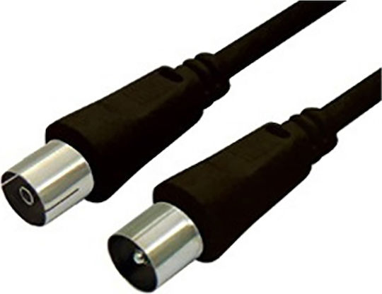Lancom Καλώδιο Κεραίας Coax male - Coax female Μαύρο 1.5m (02.006.0153)