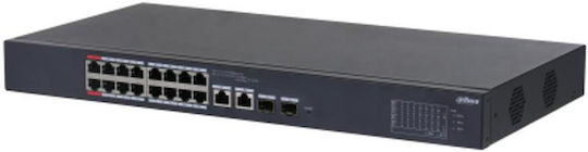 Dahua CS4218-16ET-240 Unmanaged L2 PoE++ Switch with 16 Ethernet Ports and 2 SFP Ports