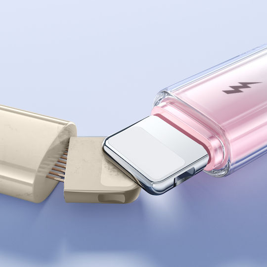 Joyroom Series USB-A zu Lightning Kabel 60W Weiß 1.2m