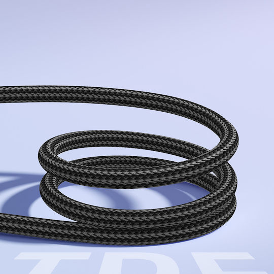 Joyroom Series Braided USB-C to Lightning Cable 30W Black 1.2m