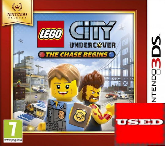 LEGO City Undercover: The Chase Begins 3DS Game (Used)