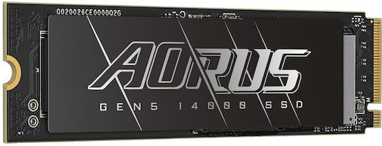 Gigabyte AORUS Gen5 14000 SSD 1TB M.2 NVMe PCI Express 5.0