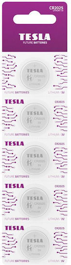 Evivak Batterien Lithium für Uhren CR2025 3V 5Stück