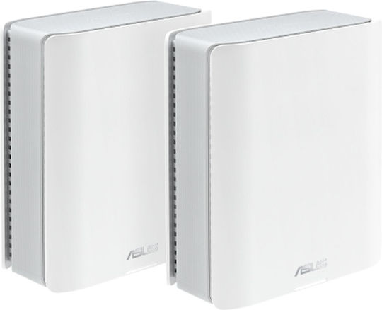 Asus ZenWiFi BT8 v1 WiFi Mesh Network Access Point Wi‑Fi 7 Tri Band (2.4 & 5 & 6GHz) σε Διπλό Kit