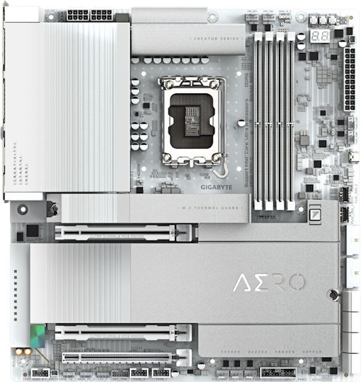 Gigabyte Z890 AERO D Wi-Fi Mainboard Erweitertes ATX mit Intel 1851 Sockel