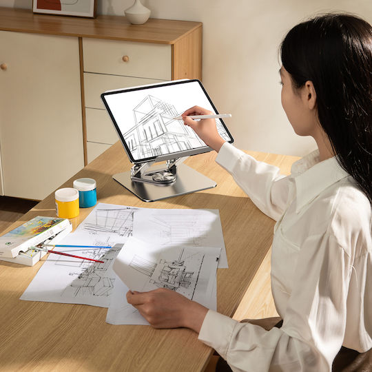Wozinsky Stand für Laptop bis zu 17.3" Silber (WRS-CPY84SS)