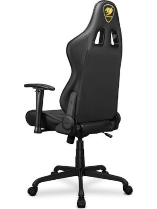 Cougar Armor Elite Artificial Leather Gaming Chair with Adjustable Arms Royal