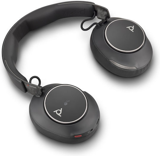 Poly Voyager Surround 80 UC Microsoft Teams On Ear Multimedia Ακουστικά με μικρόφωνο και σύνδεση USB-C