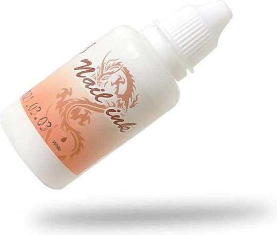 Airbrush Nail Ink Painting Colors for Nails White 30ml in White Color