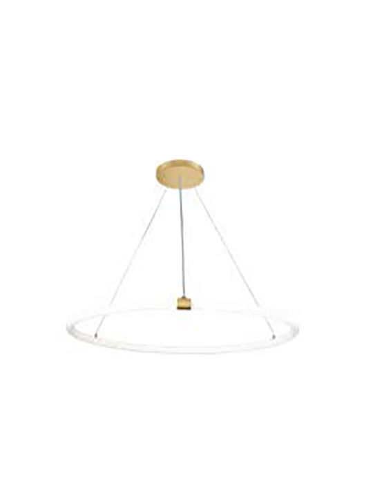 Luma Pendant Light White LED with Warm White Light 40cm