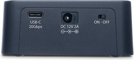 StarTech Dockingstation für 2 Festplatten SATA M.2 (2230)" / M.2 (2242)" / M.2 (2260)" / M.2 (2280)" mit USB-C Verbindung (M2-HDD-DUPLICATOR-N1)