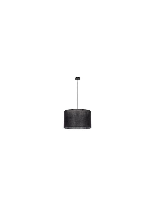 TK Lighting Pendant Light Black with Socket E27