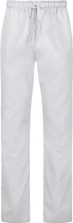 B-Well Cesare Unisex Σετ Ιατρικό Παντελόνι και Μπλούζα Λευκό από Βαμβάκι και Πολυεστέρα