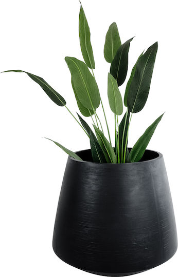 GloboStar Artificial Garden Tijuana Κασπώ Πολυεστερικό Μαύρο 82x82x90εκ.
