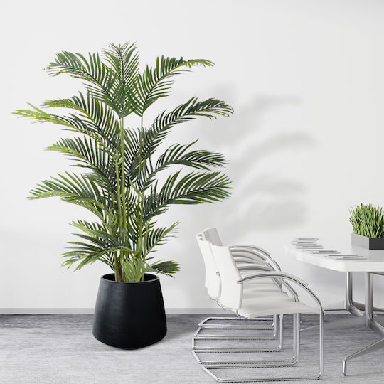 GloboStar Artificial Garden Tijuana Κασπώ Πολυεστερικό Μαύρο 82x82x90εκ.