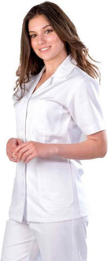 Anta Uniforms 102Σ Medizinische Jacke Weiß