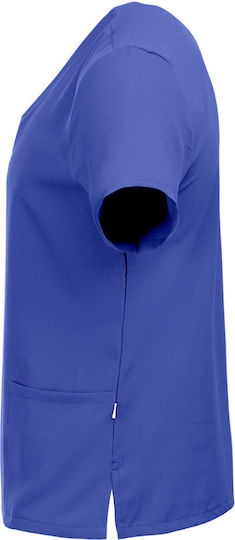 Velilla Unisex Ιατρική Μπλούζα Μπλε