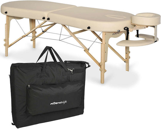 Habys Portable Beige Massage and Physiotherapy Bed 192x71cm
