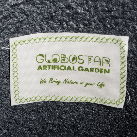 GloboStar Artificial Garden Mestre Κασπώ Πολυεστερικό Μαύρο 50x50x90εκ.