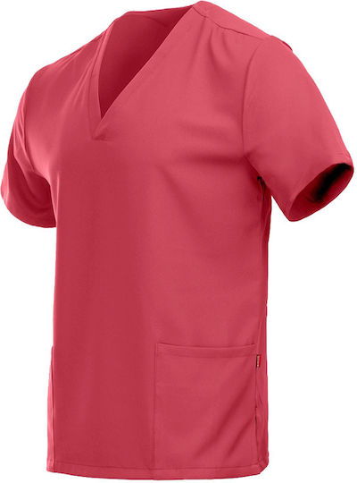 Velilla Unisex Ιατρική Μπλούζα Ροζ
