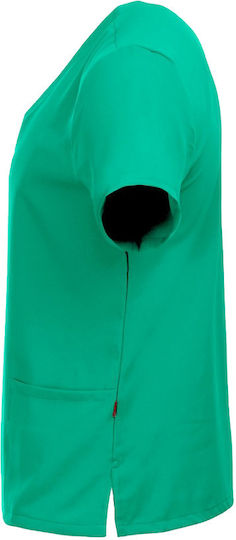Velilla Unisex Ιατρική Μπλούζα Πράσινη