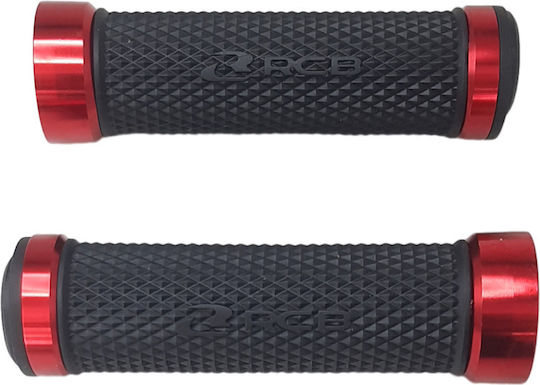 Racing Boy Motorcycle Grips in Red Colour 11040362