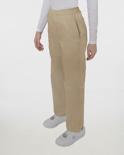 Ayo Brave Unisex Beige Medical Pants Cotton and Polyester