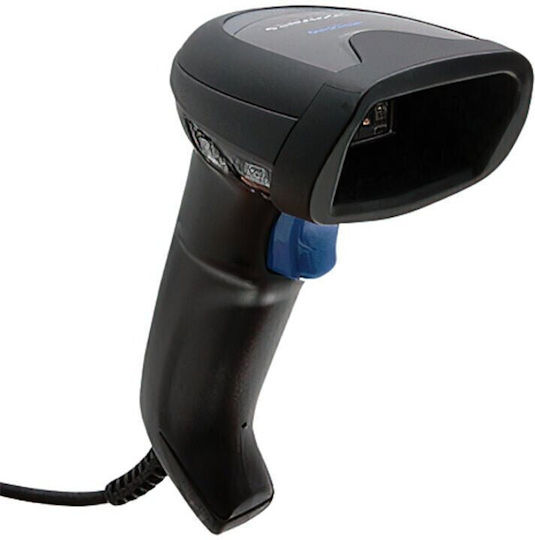 Datalogic Quickscan Qw2520 Scanner Portabil Cu Fir Cu Capabilitate De Citire 2D Și Coduri De Bare QR