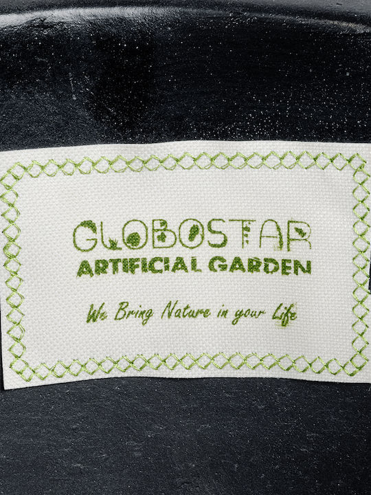 GloboStar Planter Polyester Black 35x35x54cm.