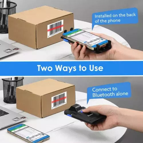 Eyoyo Eyoyo Handheld Scanner Wireless with 2D and QR Barcode Reading Capability