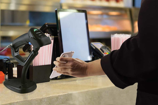 Datalogic QuickScan I 2220 Series Handheld-Scanner Verkabelt mit 1D-Barcode-Lesefunktion