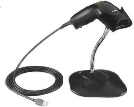 Motorola LS1203 Handheld Scanner Wired with 1D Barcode Reading Capability
