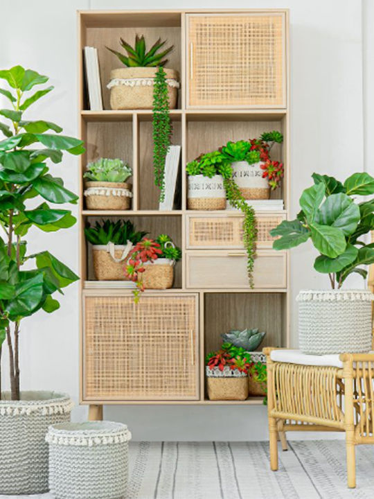 Artekko Planter Concrete Beige 16x16x14cm.
