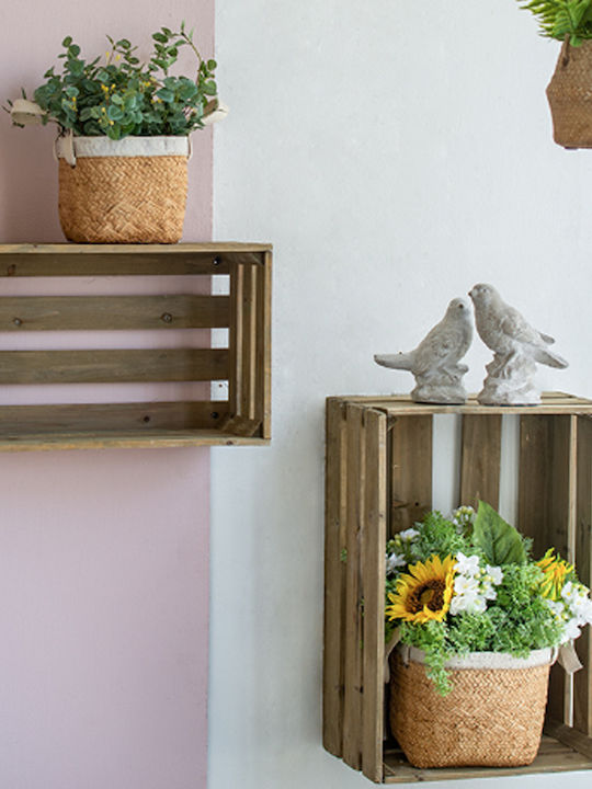 Artekko Planter Concrete Beige 16x16x14cm.