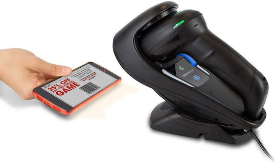Datalogic Gryphon GD4520 Преносим скенер С кабел с Възможност за Четене на 2D и QR Баркодове