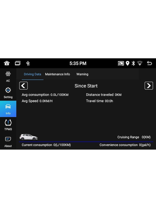 Digital IQ Sistem Audio Auto pentru Toyota Auris 2007-2012 (Bluetooth/USB/AUX/WiFi/GPS/Apple-Carplay/Android-Auto) cu Ecran Tactil 7"