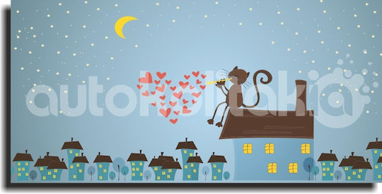 Orafol Kids Wall Art Framed 65x35cm