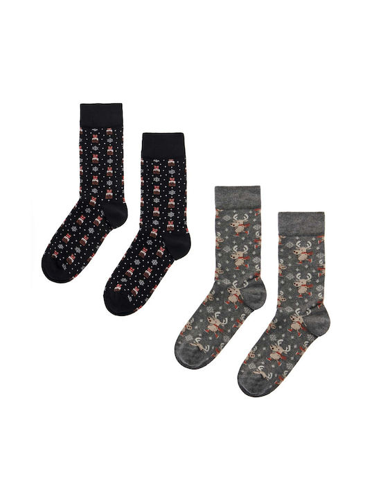 Walk Men's Christmas Socks Multicolore 2Pack