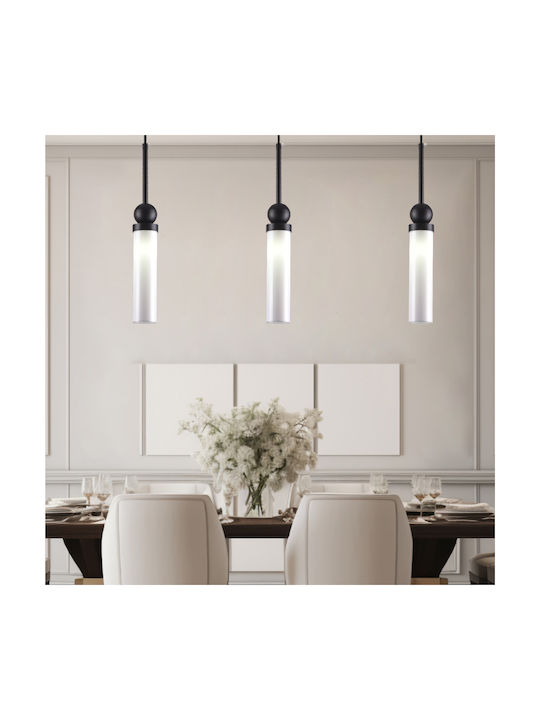 Inlight Pendant Light Black 49x49x200cm