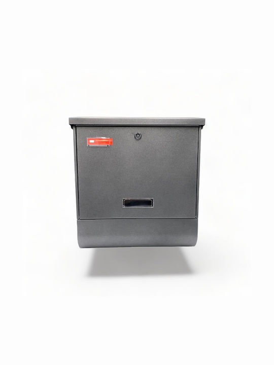 Viometal Elegant Γραμματοκιβώτιο Εξωτερικού Χώρου Inox σε Λευκό Χρώμα 38cm