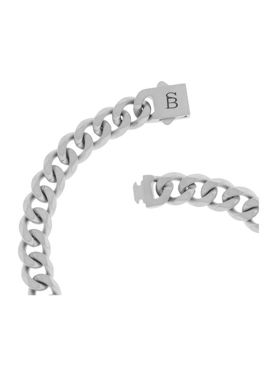 Steel & Barnett Ανδρικό Βραχιόλι από Ατσάλι