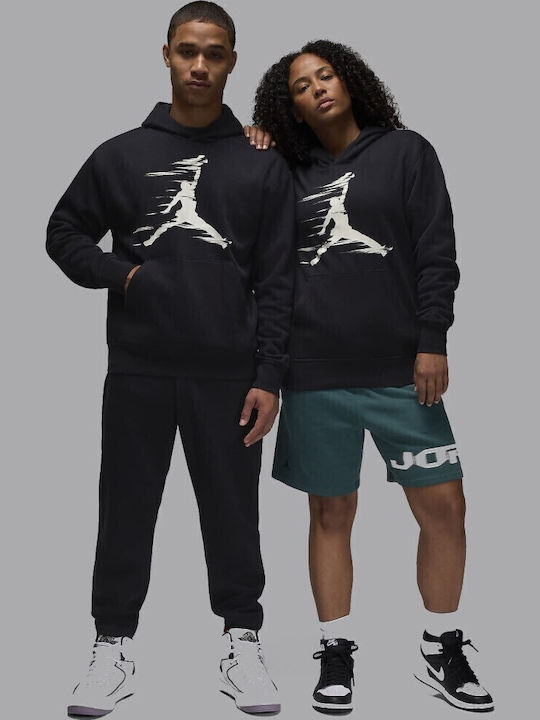 Sweatshirt mit Kapuze Schwarz
