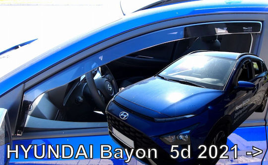 Hyundai Bayon 2021+ Windbreakers 2pcs Front Hyundai