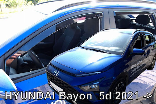 Ανεμοθραύστες Hyundai Bayon 2021+ 4τμχ Εμπρός Πίσω Hyundai
