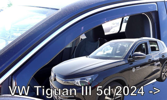 Windbreakers Volkswagen Tiguan 2024+ 2pcs Front Rear Volkswagen