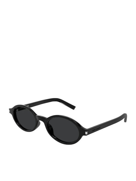Ysl Unisex Sunglasses with Black Plastic Frame and Black Lens SL751 JEANNE 001