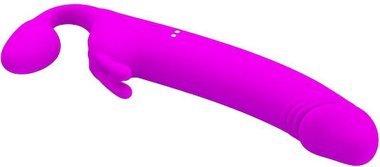 Pretty Love Strap-on Strapless Strap On with Dildo with Vibration in Purple Color