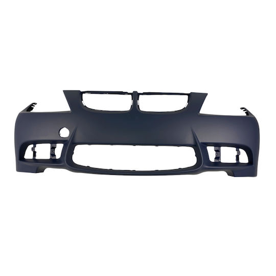 Front Bumper BMW E90 E91 2003-2008 M3 Design Washer Openings Without Parktronic